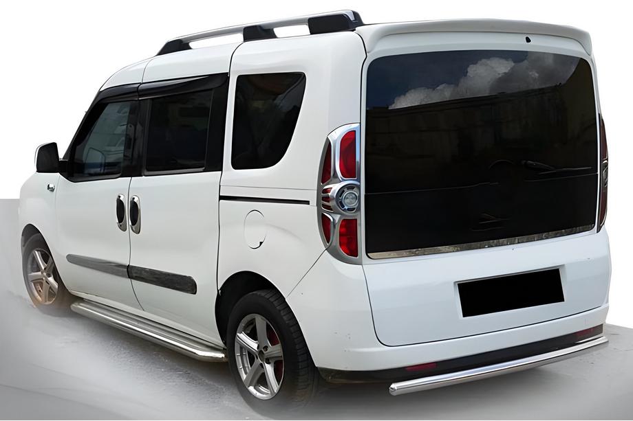 Opel Combo 2012-2018 Barra Posteriore (Acciaio Inox) Foto 1