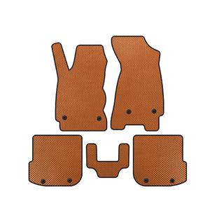 Tappetini auto EVA (Berlina, Arancione) Audi A4 B5 1994–2001