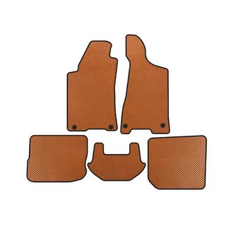 Tappetini EVA (1991-1996, Sedan, Arancione) Audi 80/90 1987-1996
