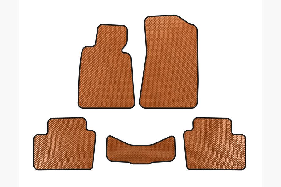 BMW Serie 3 E30 1982–1994 Tappetini EVA (Arancione) Image