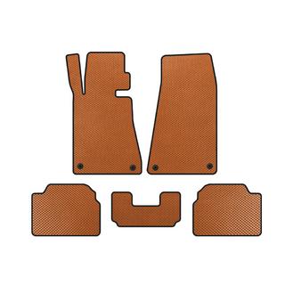 Tappetini EVA (Arancione) BMW 5 Series E34 1988-1995