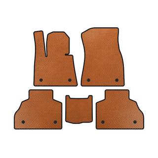 Tappetini EVA (2 File, Arancione) BMW X7 G07 2019-