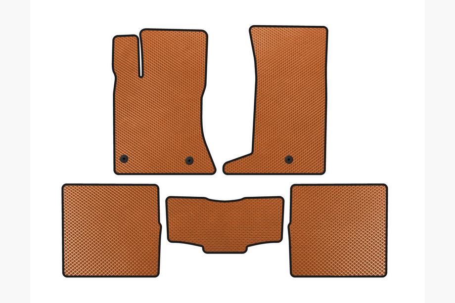 Cadillac SRX 2004-2009 Tappetini EVA (Arancione) Image