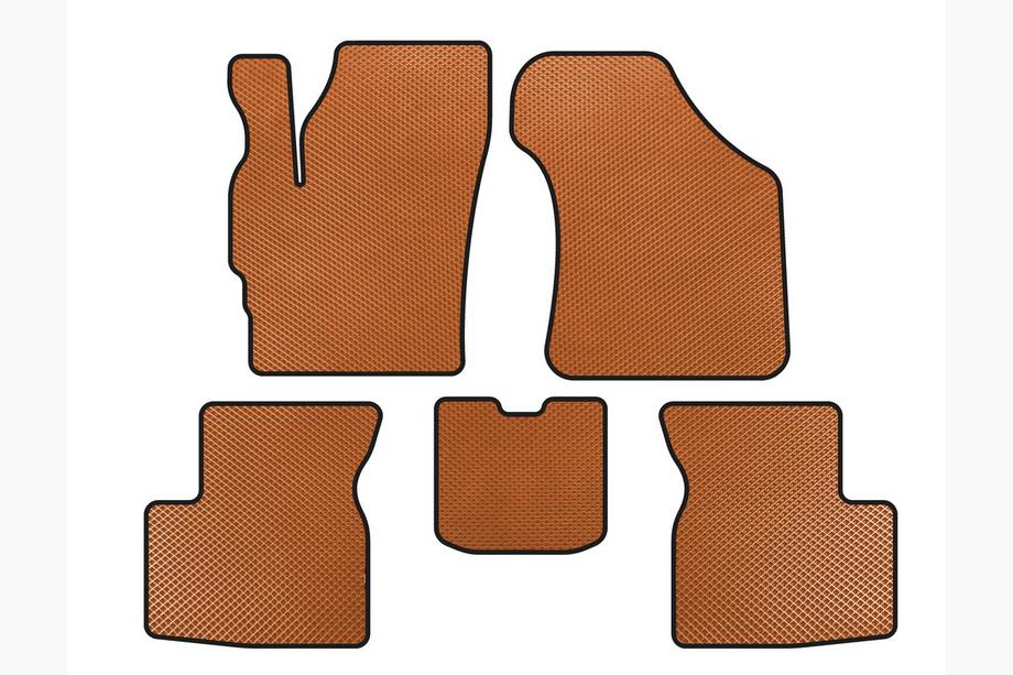 Chery QQ 2003-2022 Tappetini EVA (Arancione) Image