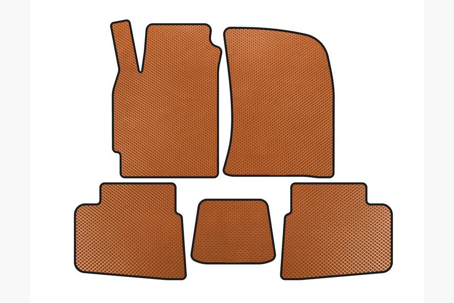 Chevrolet Evanda 2000-2006 Tappetini EVA (Arancione) Image