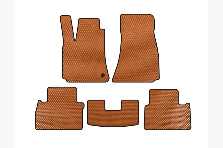 Chrysler C300 2004-2011 Tappetini EVA (SD, Arancione) Image