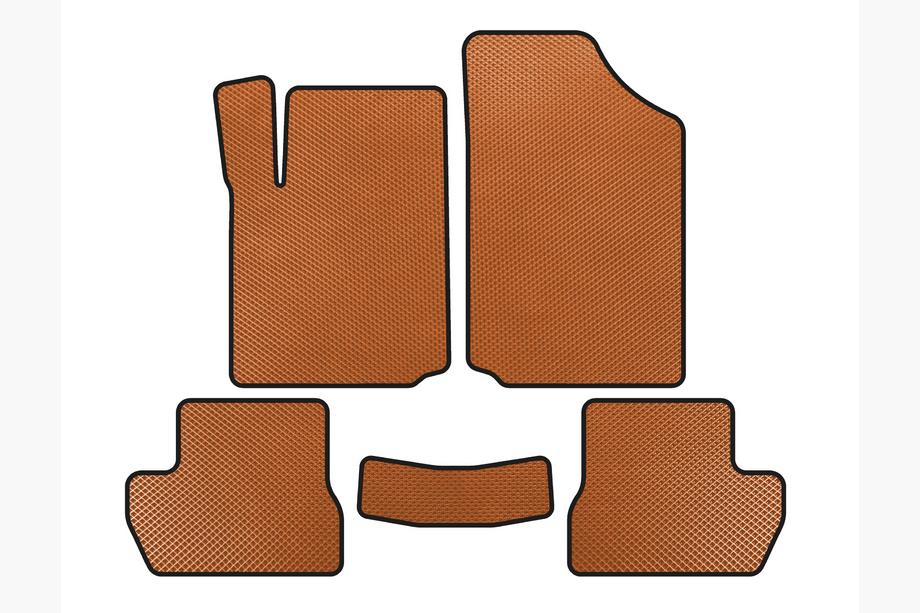 Citroen C-2 2003-2009 Tappetini EVA (Arancione) Image