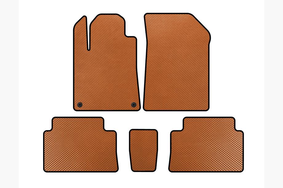 Citroen C-5 2001-2008 Tappetini EVA (Arancione) Image