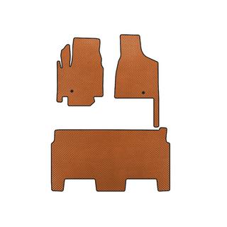 Tappetini EVA (2008-2020, 2 File, 8 Posti/Allestimento SXT, Arancione) Dodge Grand Caravan V 2008-2020