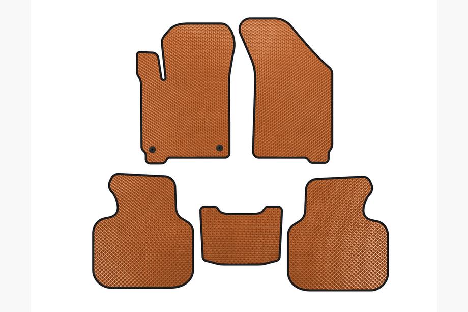 Dodge Journey 2008-2020 Tappetini EVA (2008-2011, Arancione) Image
