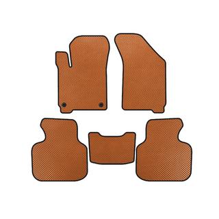Tappetini EVA (2011-2020, 7 posti, Arancione) Dodge Journey 2008-2020