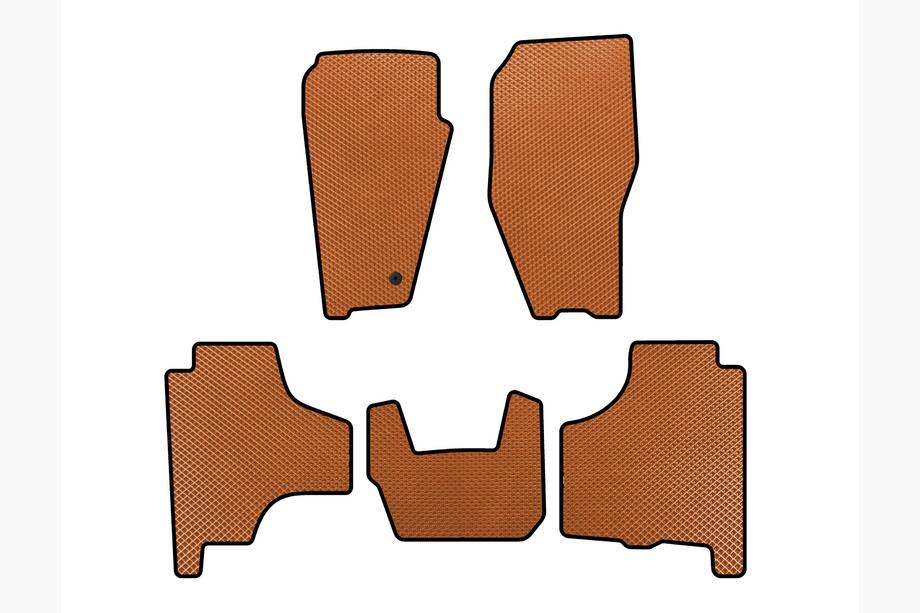 Dodge Nitro 2006-2011 Tappetini EVA (Arancione) Image