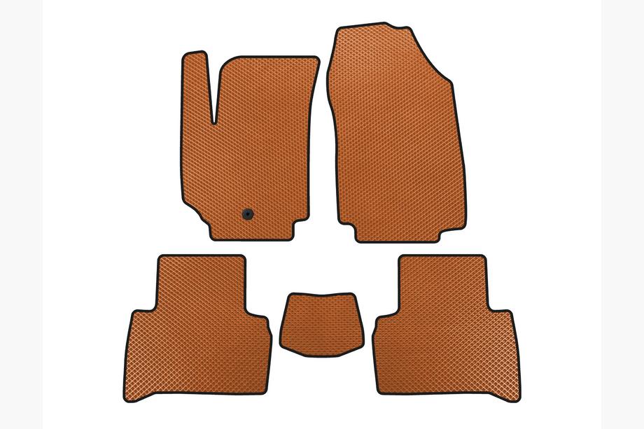 Fiat Croma 2005-2010 Tappetini EVA (2007-2010, SW, Arancione) Image