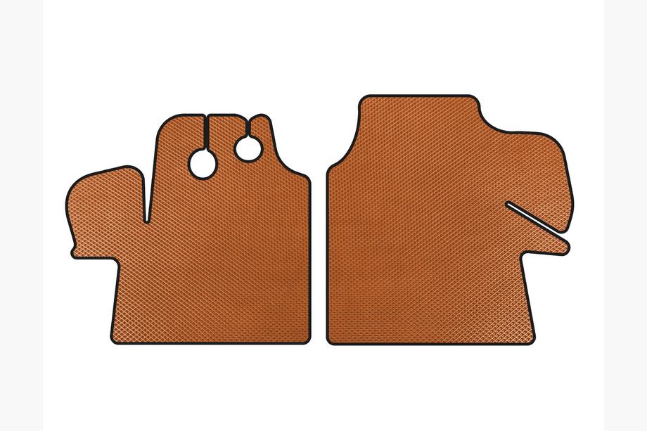 Fiat Ducato 1995-2006 Tappetini EVA (2002-2006, Arancione) Image