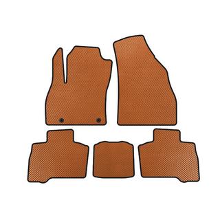 Tappetini EVA (per Qubo, 2016+, Arancione) Fiat Fiorino/Qubo 2008-2024