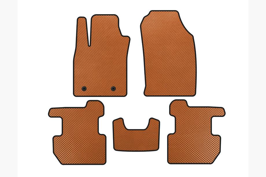 Ford Ecosport 2013-2022 Tappetini EVA (2018-2022, Arancione) Image