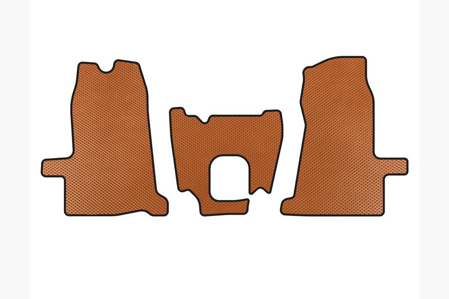 Ford Transit 2000–2014 Tappetini EVA (2000-2006, 1+1, Manuale, Arancione) Image