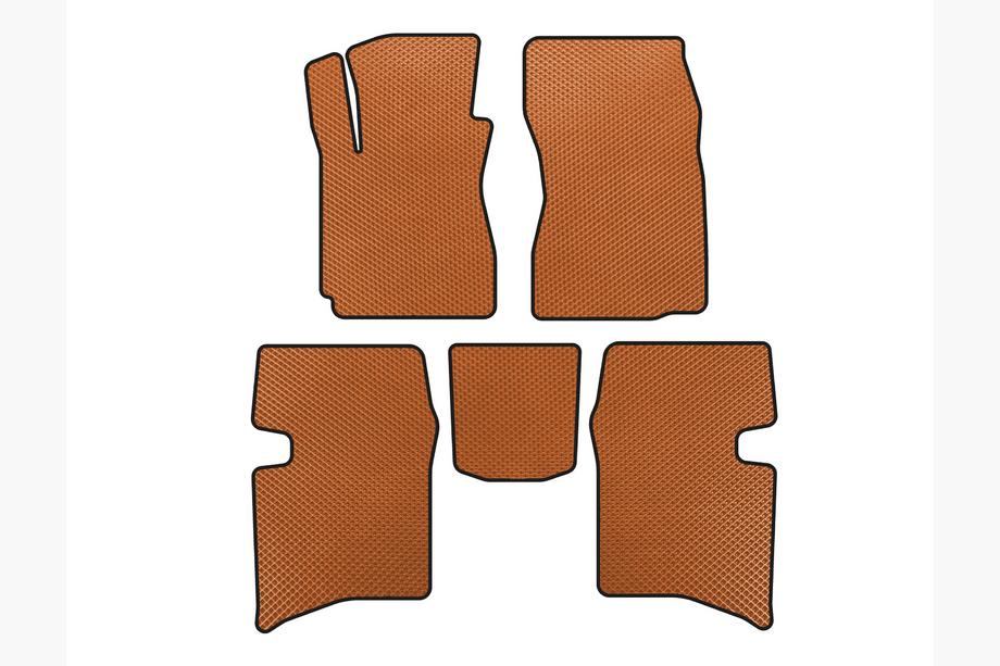 Geely MK 2006-2014 Tappetini EVA (SD, Arancione) Image