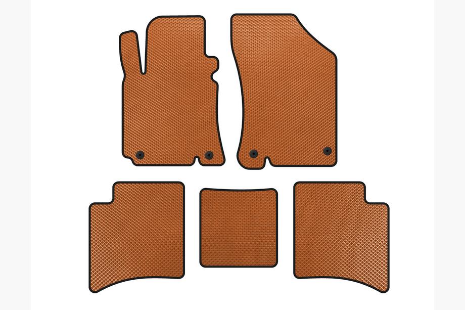 Geely MK Cross 2010-2016 Tappetini EVA (Arancione) Image