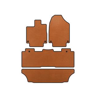 Tappetini EVA (3 File, Arancione)