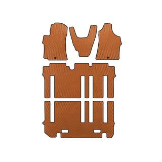Tappetini EVA (abitacolo completo, Arancione) Hyundai H300, H1, Starex 2008-2020