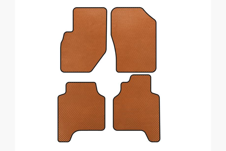 Hyundai Terracan 2001-2007 Tappetini EVA (Arancione) Image