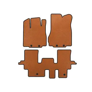 Tappetini EVA (2 File, Arancione)