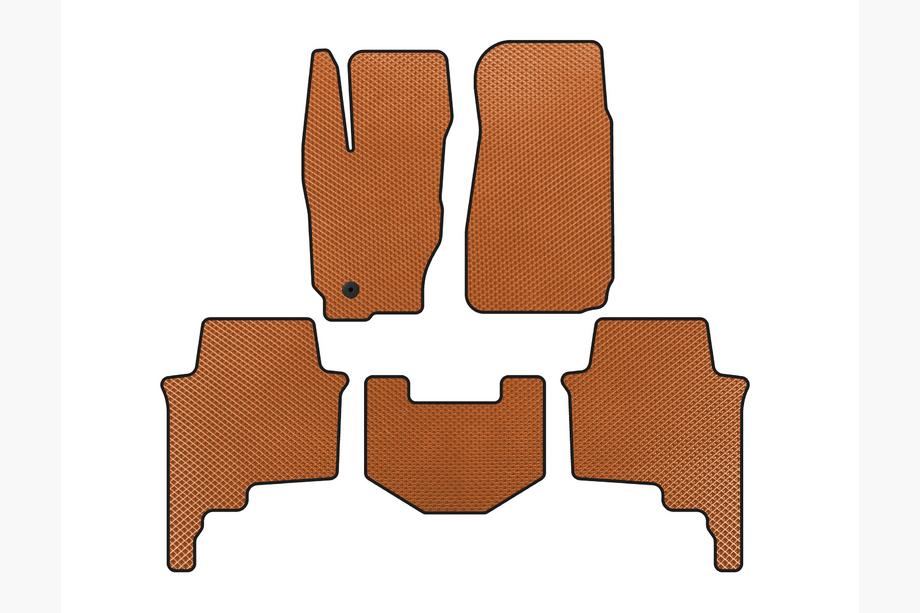 Jeep Commander 2005-2010 Tappetini EVA (Arancione) Image