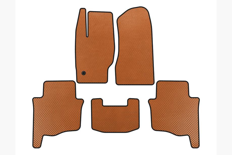 Jeep Grand Cherokee WK 2004-2010 Tappetini EVA (Arancione) Foto 1