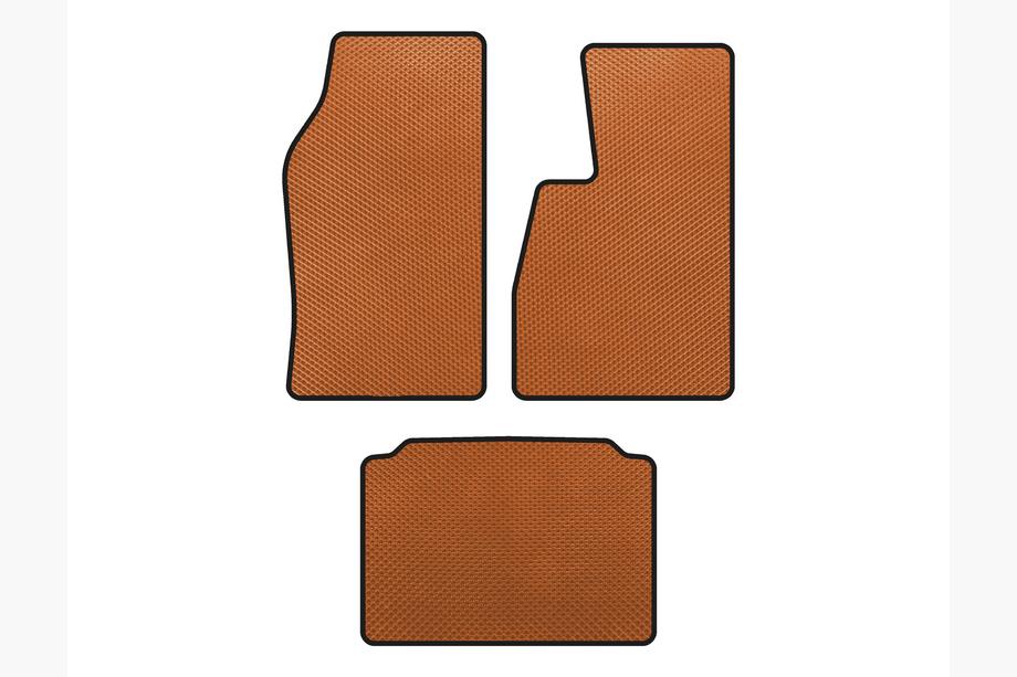 Jeep Grand Cherokee WK 2004-2010 Tappetini EVA (Guida a Destra, Arancione) Foto 1