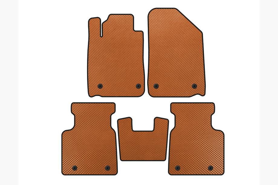 Lexus ES 2001-2006 Tappetini EVA (Arancione) Image