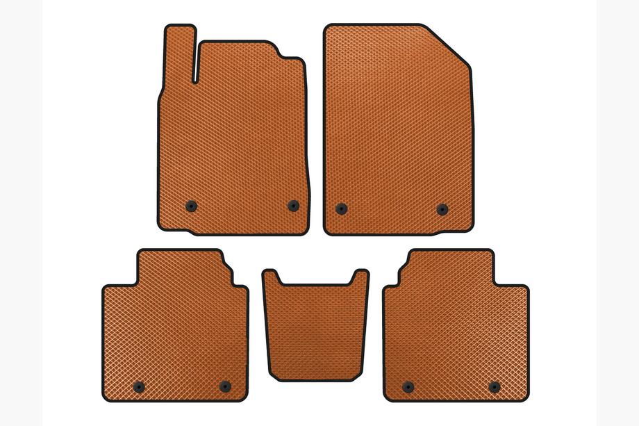 Lexus ES 2006-2011 Tappetini EVA (Arancione) Image