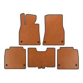 Tappetini EVA (2007-2010, SD, Passo Lungo, Arancione) Lexus LS 2007-2017