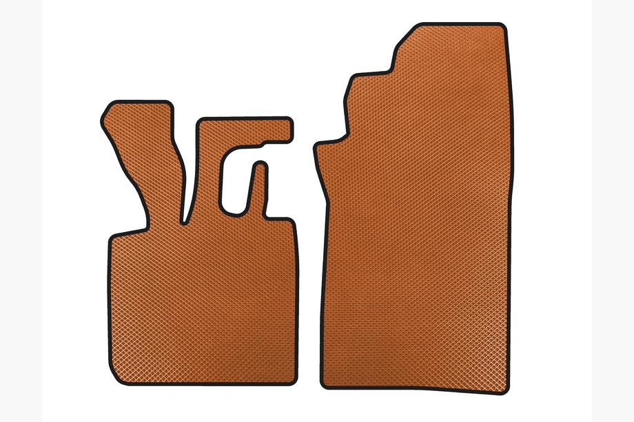 Smart 1998-2007 Tappetini EVA (1998-2003, Cabrio, Arancione) Image