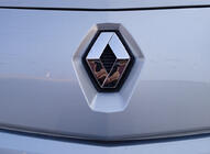 Renault Megane II 2004-2009 Emblema Anteriore (128mm x 105mm Turchia) foto 2