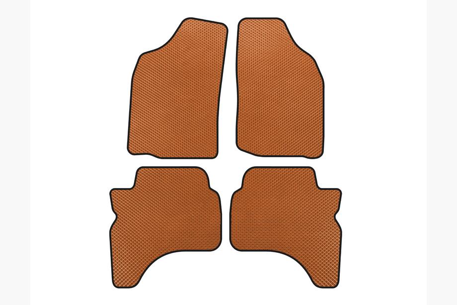 Mitsubishi L200 1996-2006 Tappetini EVA (Arancione) Image