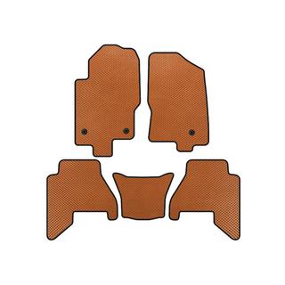 Tappetini EVA V2 (2 file, Arancione, 2010-2014) Nissan Pathfinder R51 2005-2014