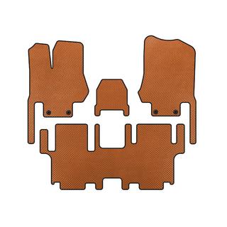 Tappetini EVA (2 File, 7 Posti, Arancione)