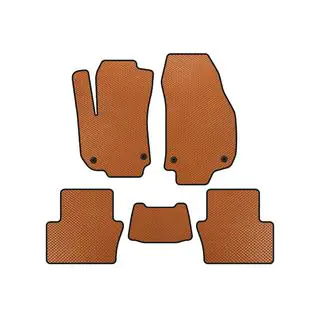Tappetini EVA (2 File, Arancione)