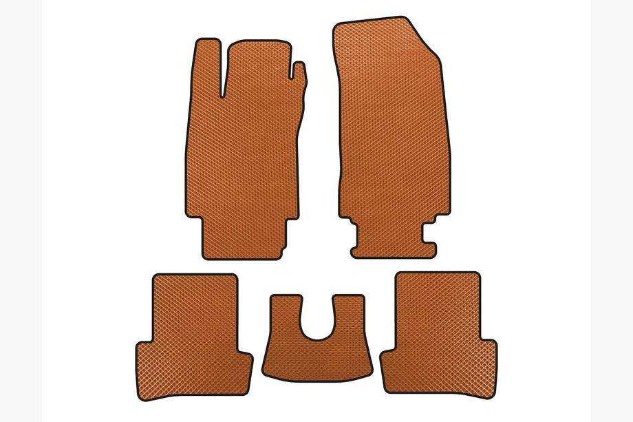 Renault Clio III 2005-2012 Tappetini EVA (Arancione) Image