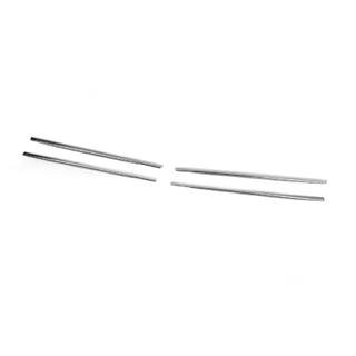Coperture griglia strette cromate (4 pz, acciaio inox) foto 3