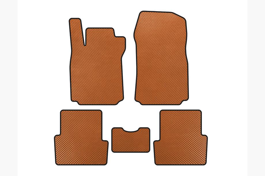 Renault Modus 2005-2012 Tappetini EVA (Arancione) Image