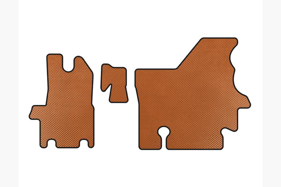 Renault Master 1998-2010 Tappetini EVA (1998-2003, Arancione) Image