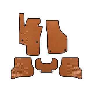 Tappetini EVA (Arancione) Seat Altea 2004-2015