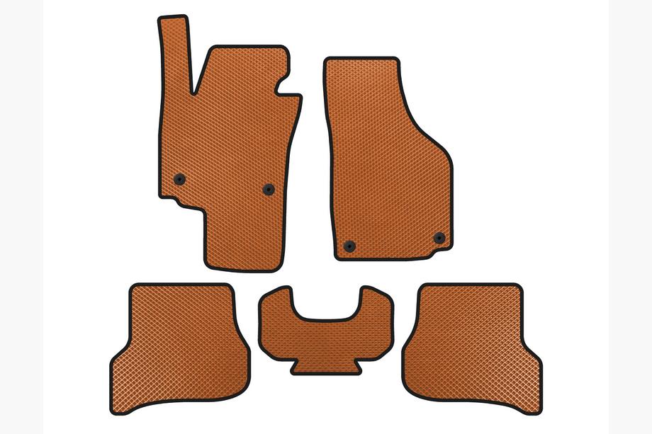 Seat Altea 2004-2015 Tappetini EVA (Arancione) Foto 1