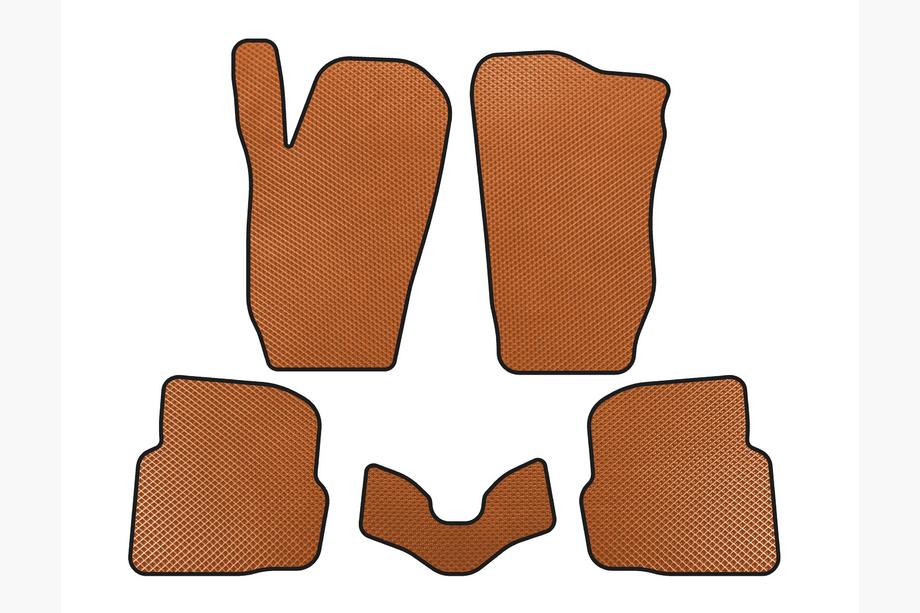 Seat Cordoba 2000-2009 Tappetini EVA (SD, Arancione) Image