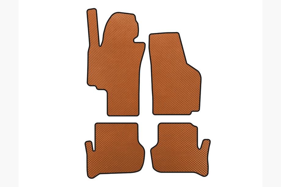 Seat Toledo 2005-2012 Tappetini EVA (Arancione) Image