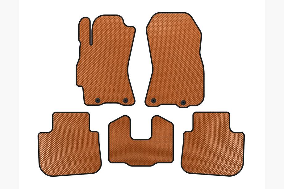 Subaru Outback 2009-2014 Tappetini EVA (Arancione) Image