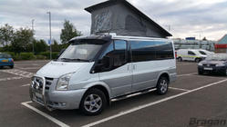Ford Transit 2000–2014 Visiera parabrezza (nero lucido, 5mm) foto 14