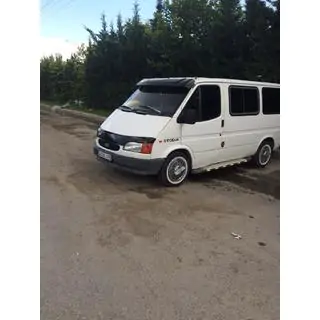 Visiera parabrezza (nero lucido, 5mm) Ford Transit 1991-2000 foto 4